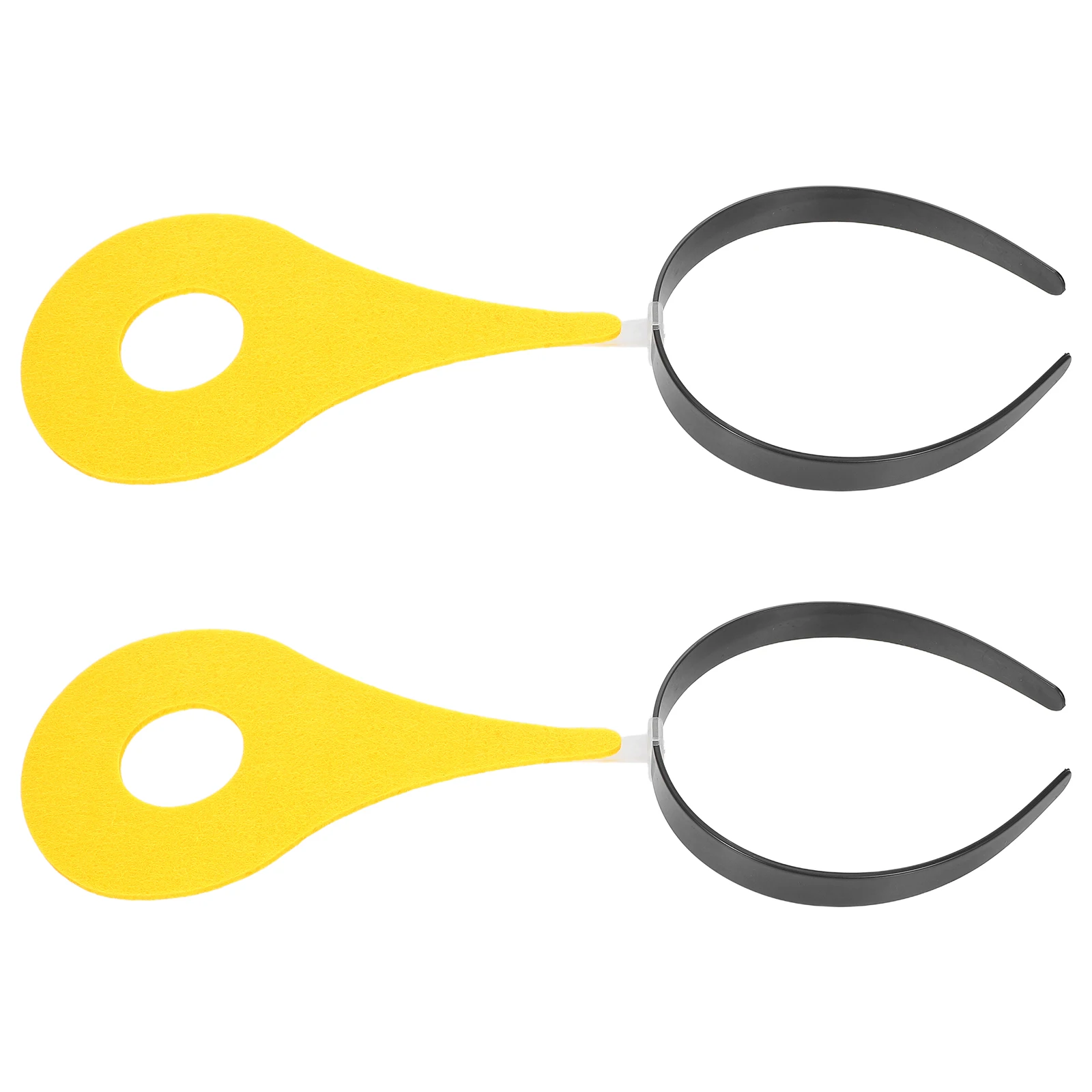 

2pcs Funny Headband Creative Design Position Mark Hairband For Cosplay Festival Party Costume Girls Kids Decorative Novelty