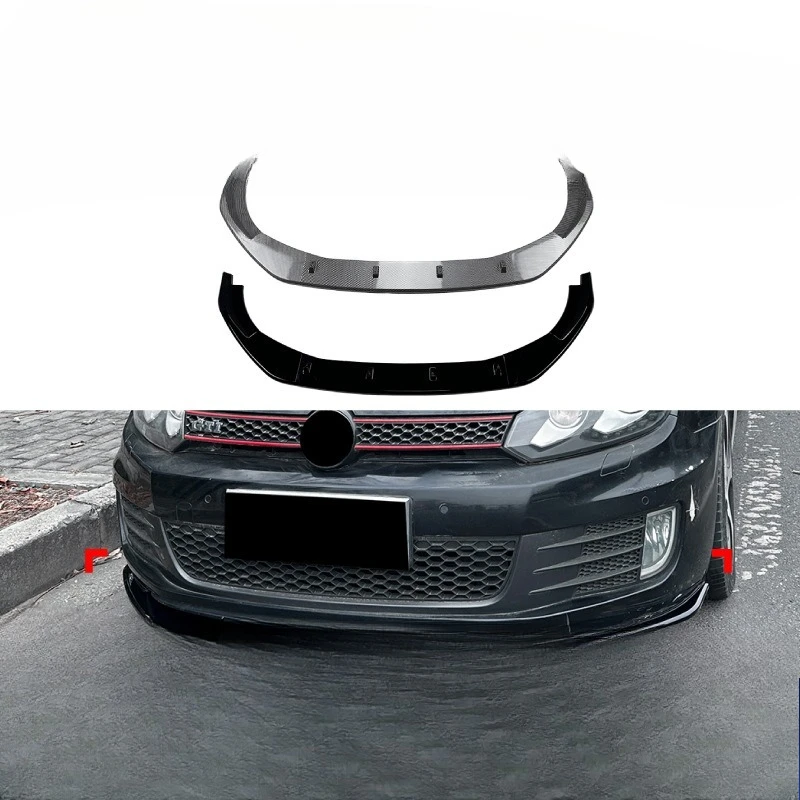 

Suitable For Volkswagen Golf Golf 6 High 6 MK6 GTI 2008-12 Front Shovel Front Lip Angle Surround Modification