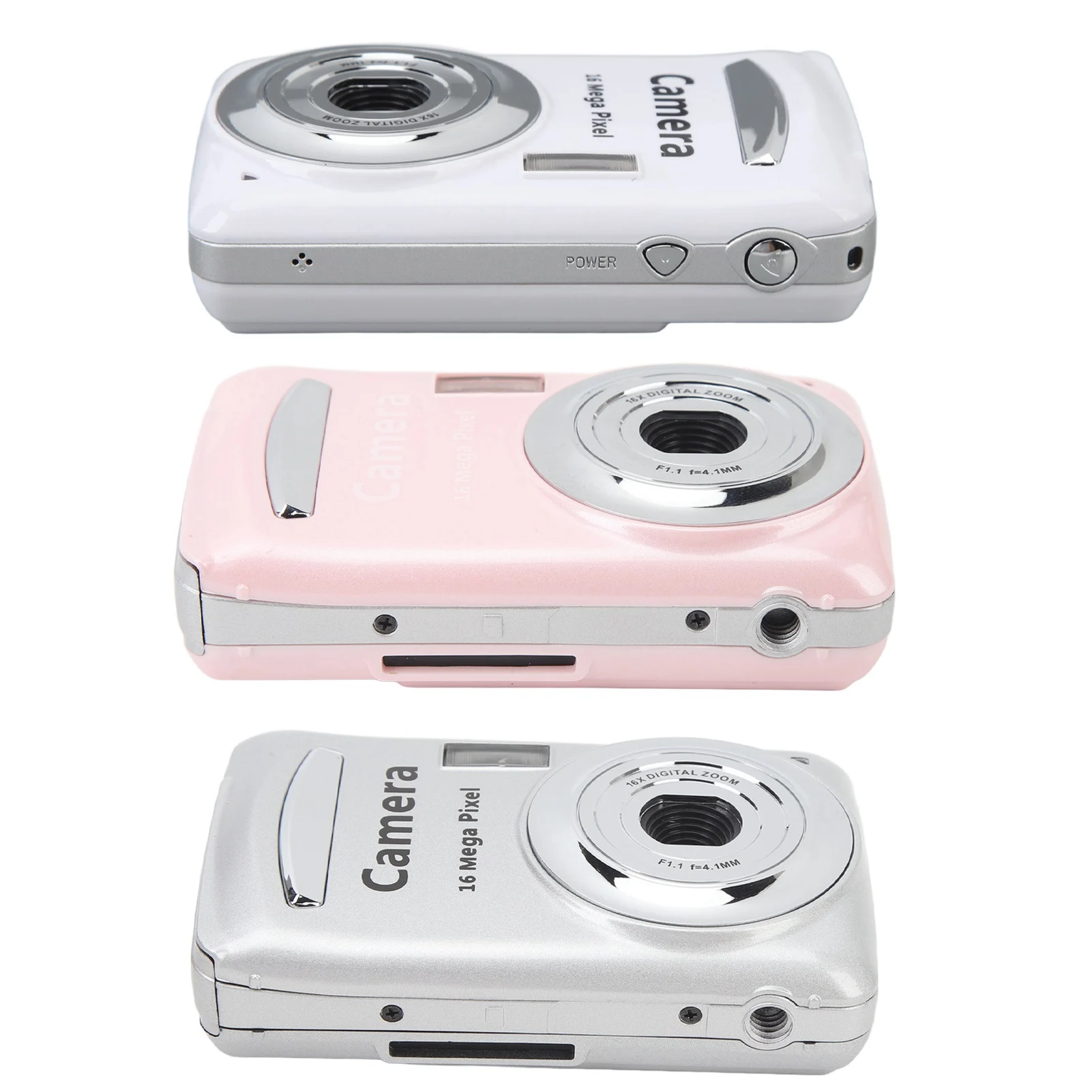 كاميرا مدمجة أتوماتيكية محمولة ، تكبير رقمي 16 × ، تثبيت متعدد ، 16 ميجابكسل ، استخدام يومي ، من من من من من من من من ؟" #4