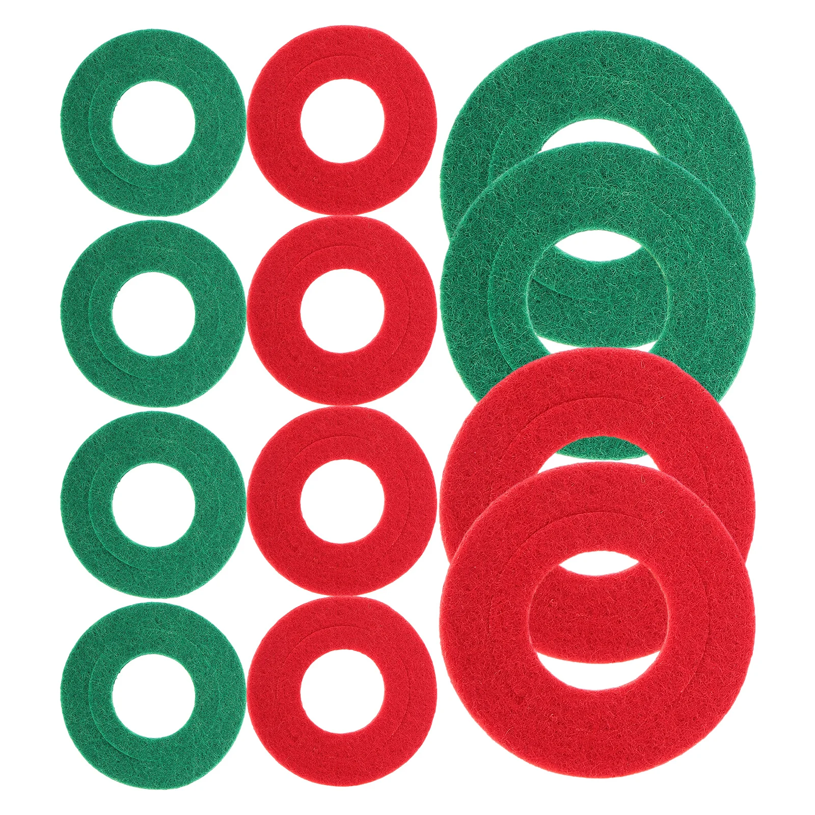 

10pcs Terminal Protector Fiber Washers Red Green Car Truck Rv Boat Shim Durable Soft Material Short Circuit Prevention
