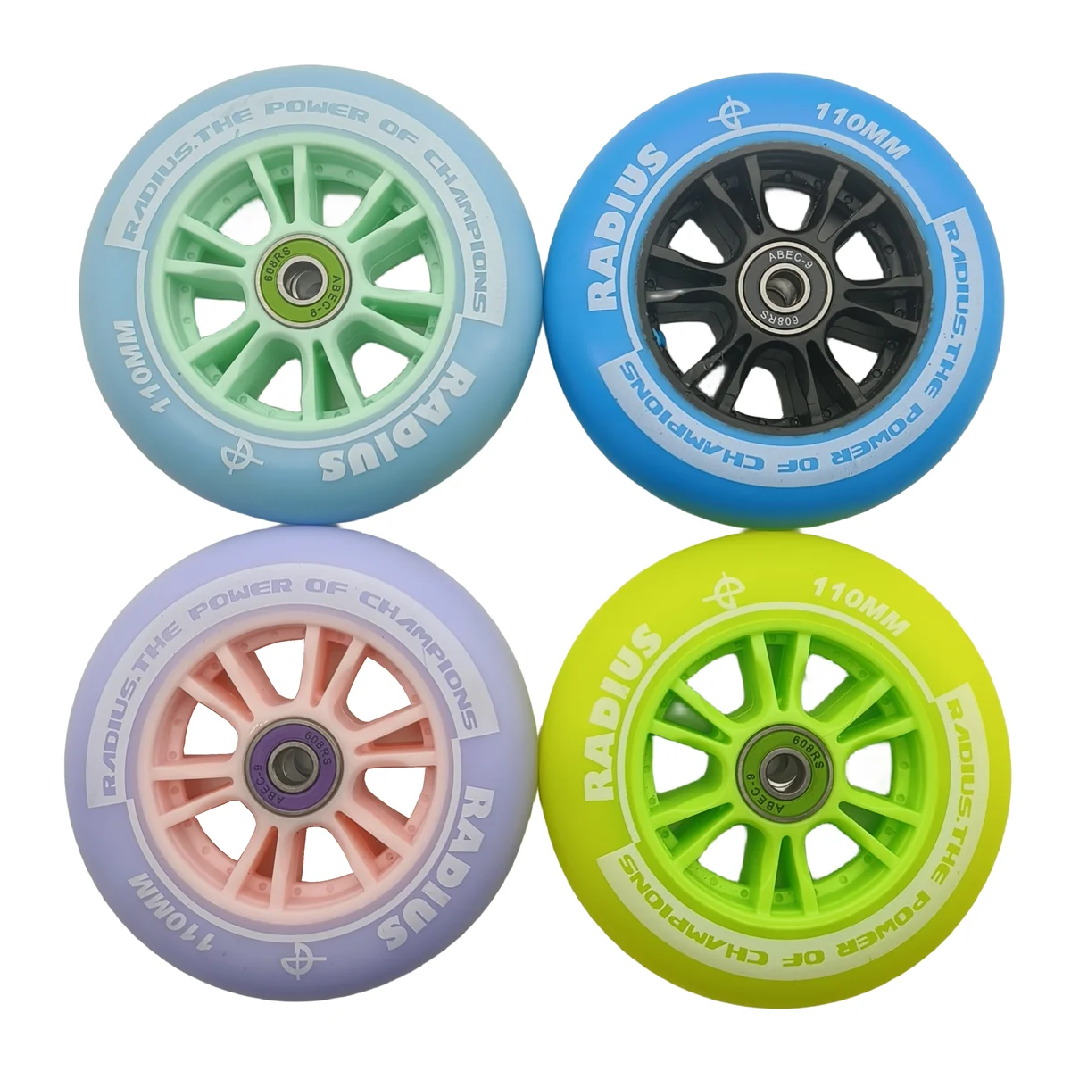 Speed wheel skate wheel high respond 110mm 85A  8wheels/lot abec-9