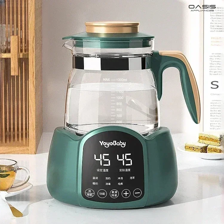 Electric Kettle - Home. Hot Water. Thermostat. Automatic Tea Making. Special Insulation. Smart 220V. Tea Kettle.