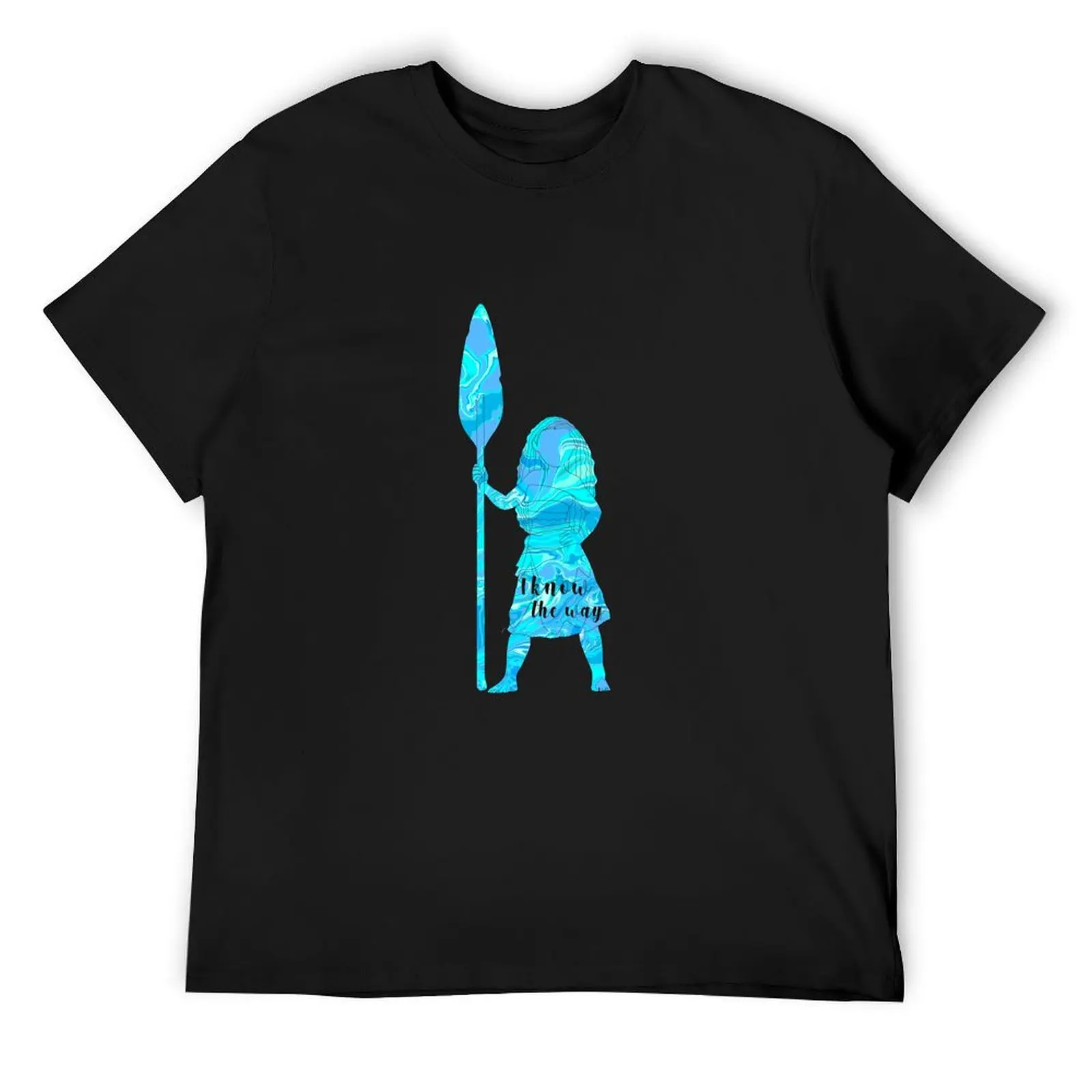 

I Know The Way T-Shirt funny costumes anime tshirt oversized baggy shirts Men's t-shirt