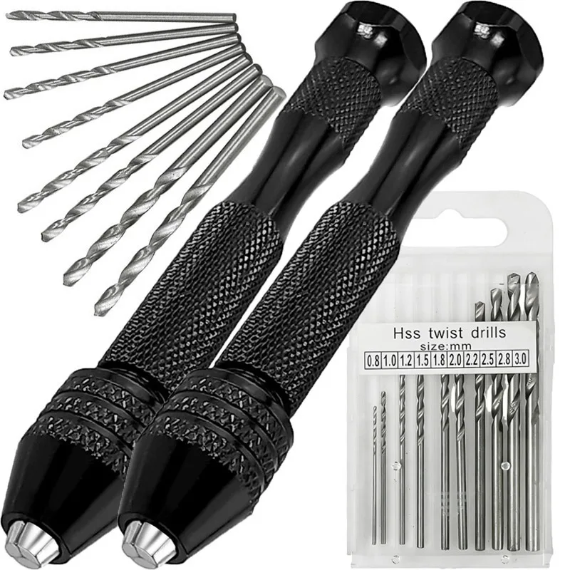 

Прецизионная ручная спиральная дрель для металла, дерева, ручная работа, сделай сам, деревообработка, сверление, вращающийся инструмент для деревянных отверстий, ручные сверла 0,8-3,0 мм