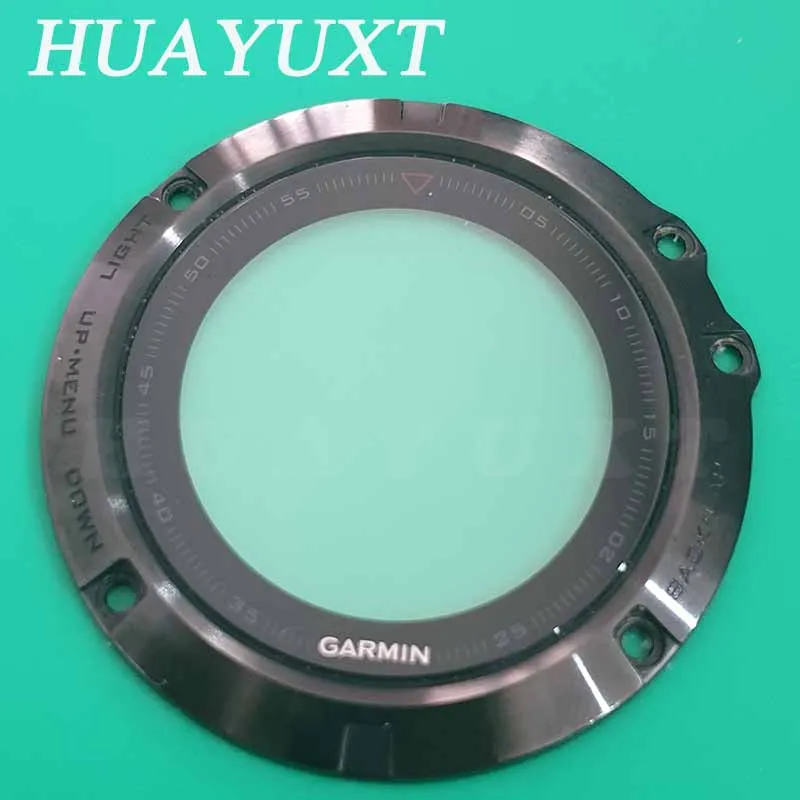 Original For Garmin Fenix 5x Smart Watch LCD Screen with Frame + Cover Glass Replacement Repair Parts