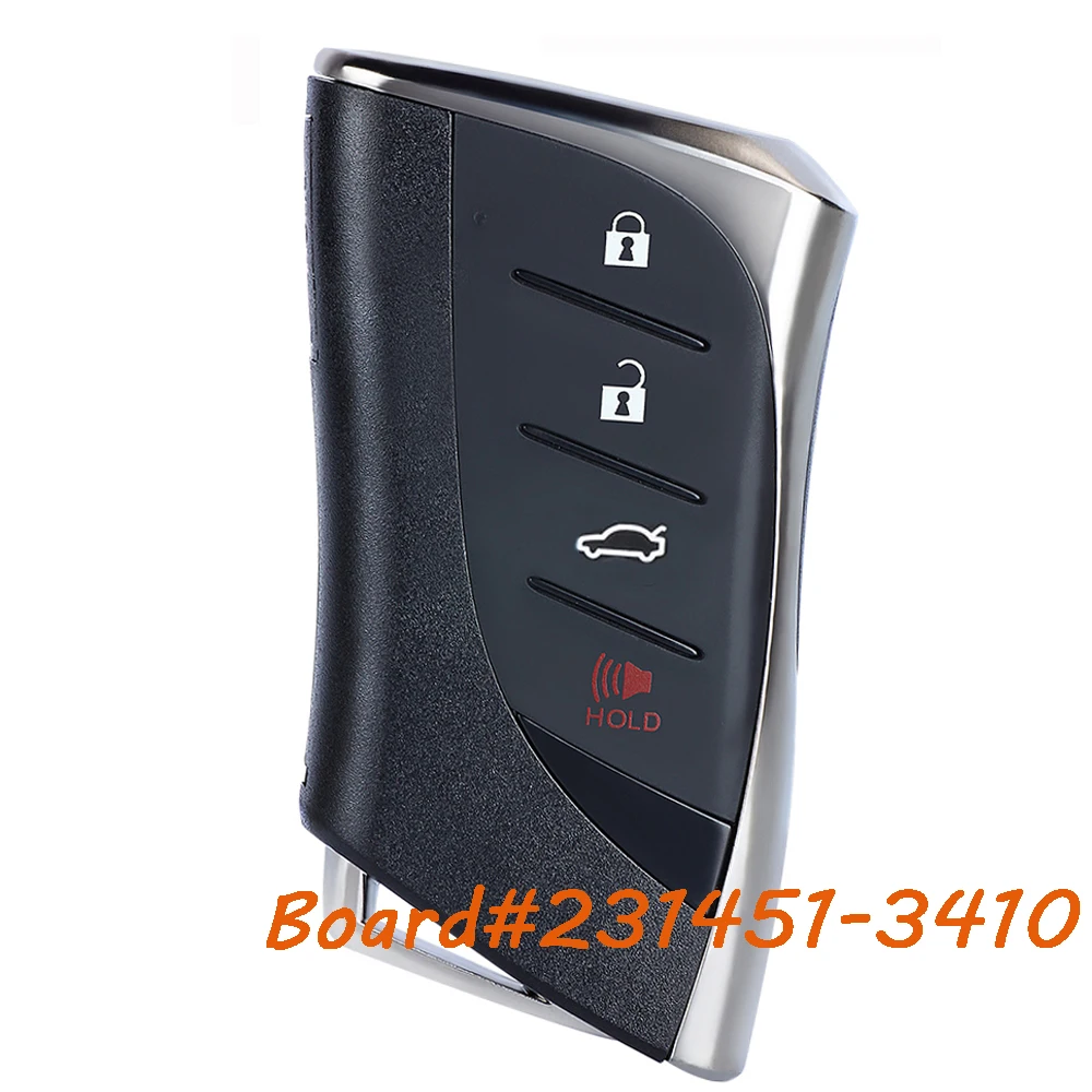 

KEYECU 231451-3410 for Lexus ES250 ES350 2020 2021 2022 Smart Keyless Remote Key Fob HYQ14FBZ 314.3MHz 8990H-06020
