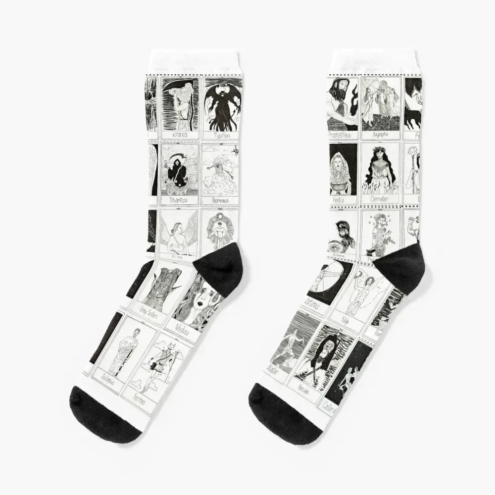 Greek Gods Socks funny gifts custom sports summer japanese fashion Man Socks Women's