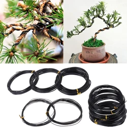 Fio De Treinamento De Bonsai De Alumínio Anodizado Para Formas De Plantas, Acessórios De Jardim, Suporte De Plantas, 5 Tamanhos, 1mm, 1.5mm, 2mm, 2.5mm, 3mm, 5m