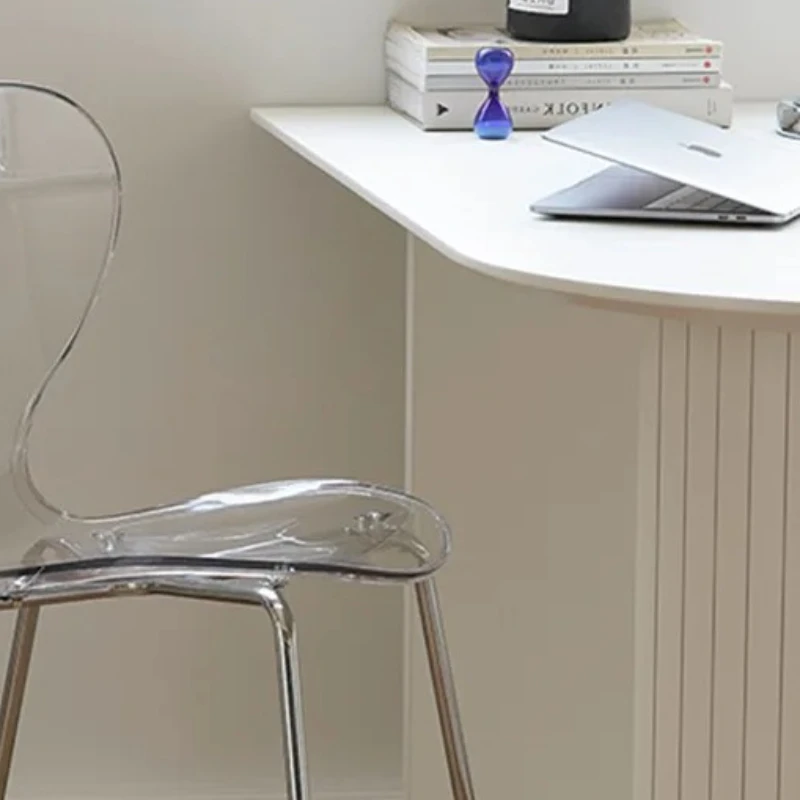 

Office Waterproof Bar Chair Terrace Transparent Minimalist Tools Bartender Tea Table Chair Sillas Doradas Elegantes Furniture