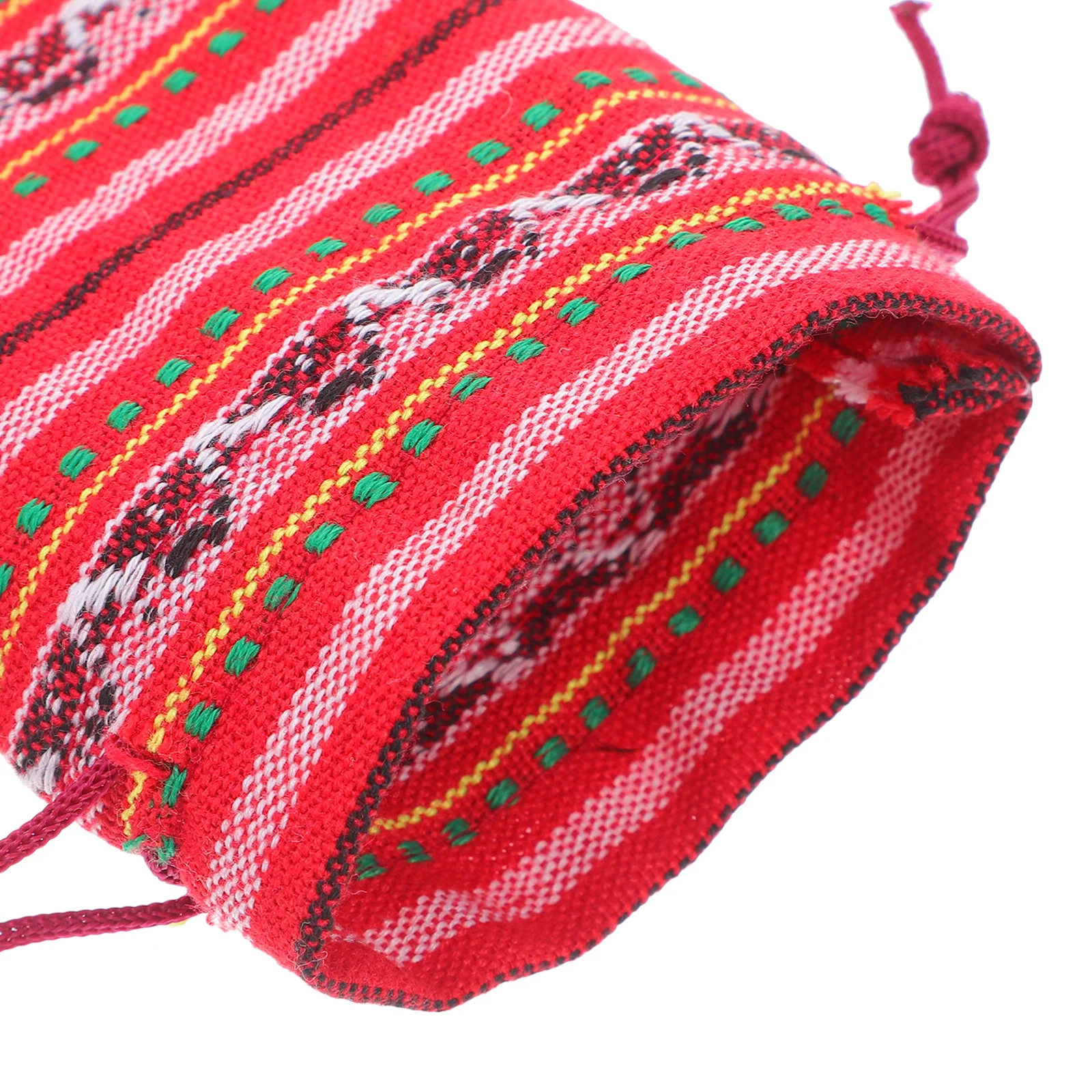 48Pcs Ethnic Style Drawstring Present Bags Reusable Fabric Candy Storage Bags Holiday Treat Snack Gift Packing Pouches