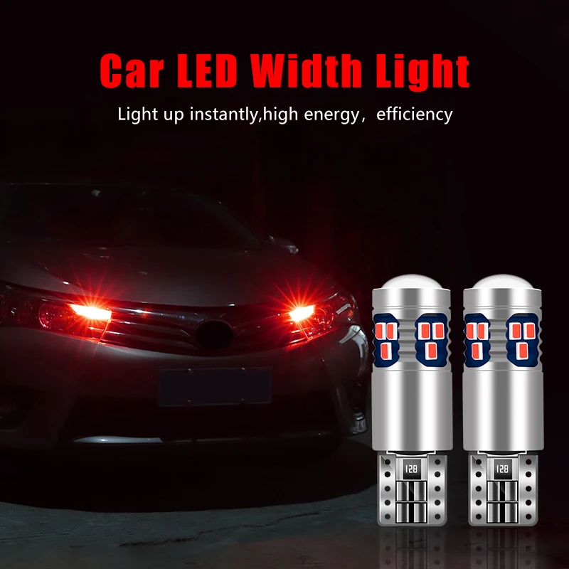 Für Mercedes Benz A C E Klasse W210 W211 W212 W213 W203 W204 W205 W177 GLA 2 stücke W5W T10 Led-lampen Auto Parkplatz Licht Zubehör