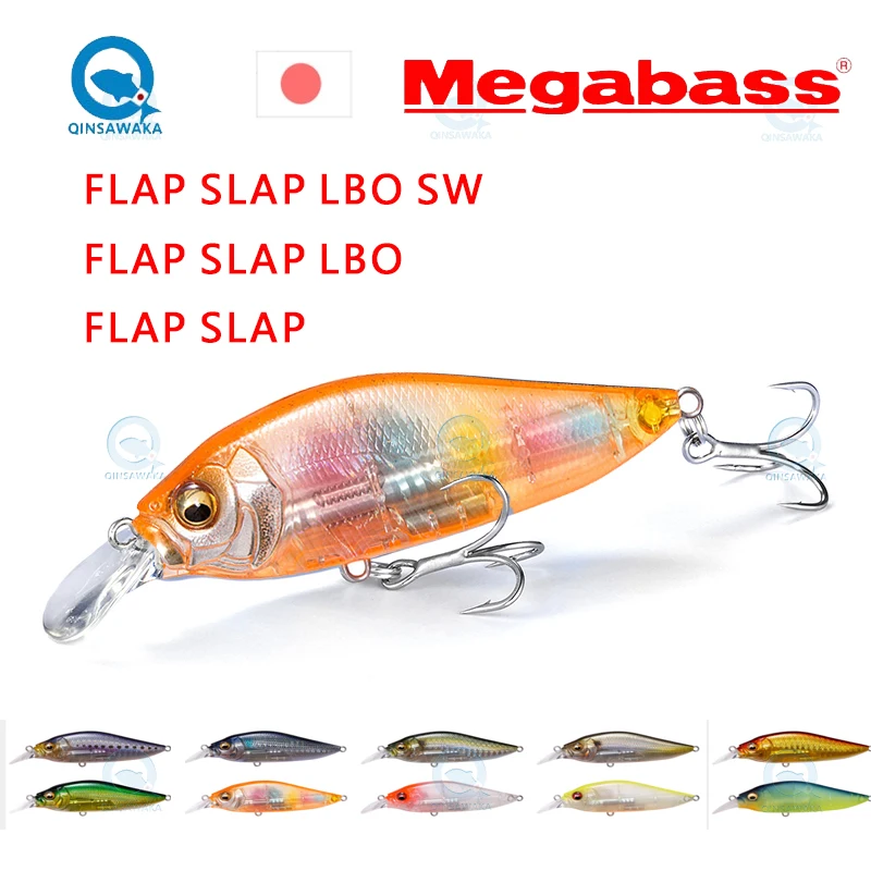 JAPAN Megabass Fishing Lure FLAP SLAP LBO SW Suspend /Slow Floating Dive VISION 95 Bass Trout Bait Jerkbait Saltwater Sea Tackle