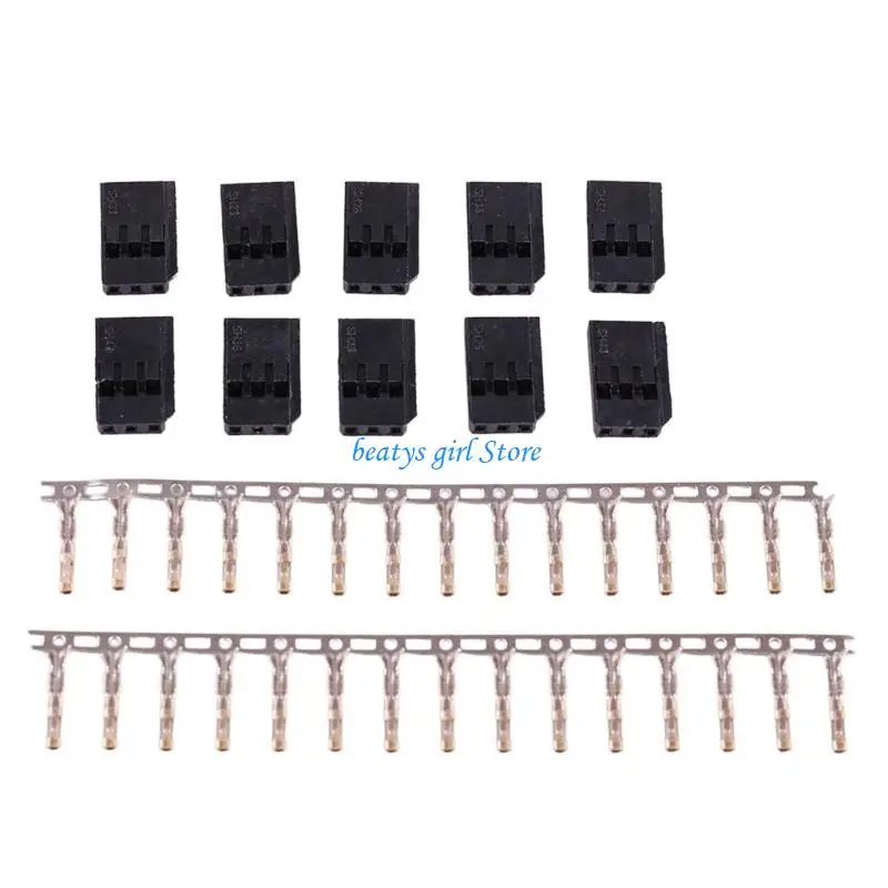 

C7AB 10/20pairs for Futaba Servo Receiver Connectors Plugs DIY for Quadcopter Battery Terminals Crimps Pin