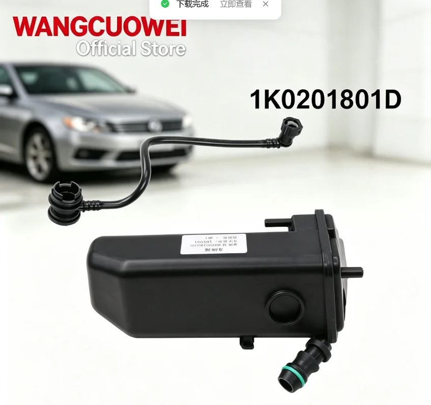 Activated Carbon Canister Charcoal Can&Hose 1K0201801D 1K0201801E arrives automobiles for VW Golf Jetta Beetle Eos A3 TT Octavia