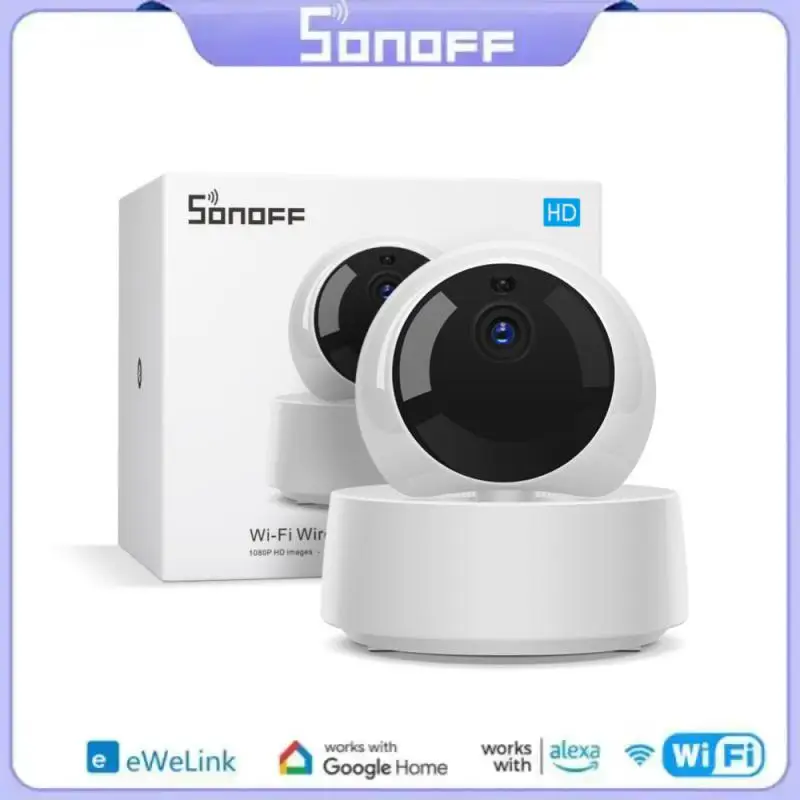 

Беспроводная IP-камера видеонаблюдения SONOFF 1080P HD с поддержкой Wi-Fi и управлением через приложение