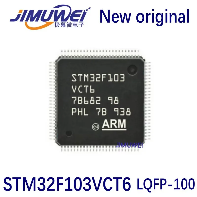 STM32F103VCT6 LQFP-100 Микроконтроллер для поверхностного монтажа 100% новый и оригинальный