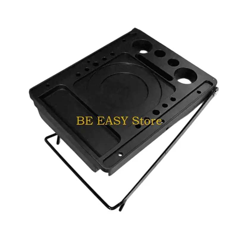 E28F Metal Platform With Organizer Holds 55 Pounds For Painting And Diy Projects Universal Ladder Shelf