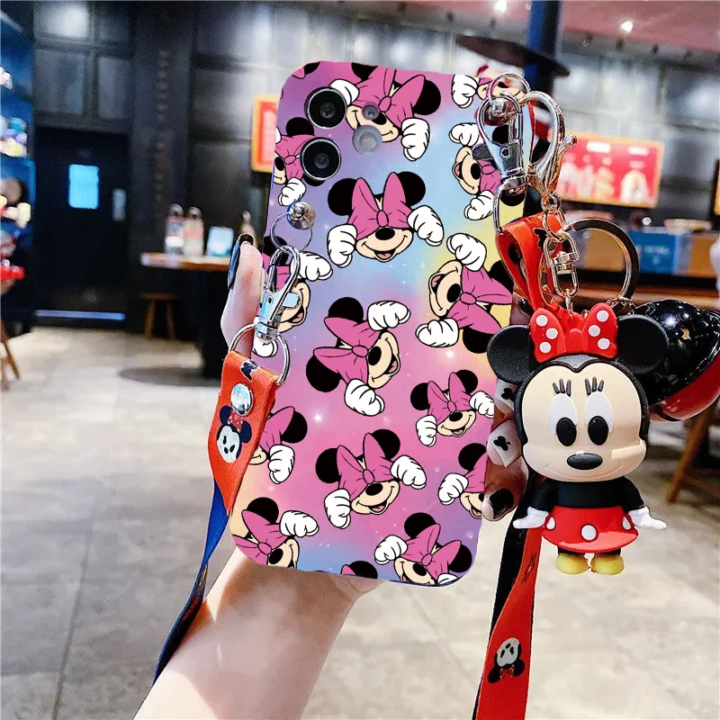 Custodia in Tpu Mickey Minnie Mouse per Samsung Galaxy A11 A23 A20S A7 A34 A54 A14 A12 A24 A25 A03S A02S A20 A51 A30 A50 A21S A22 A31