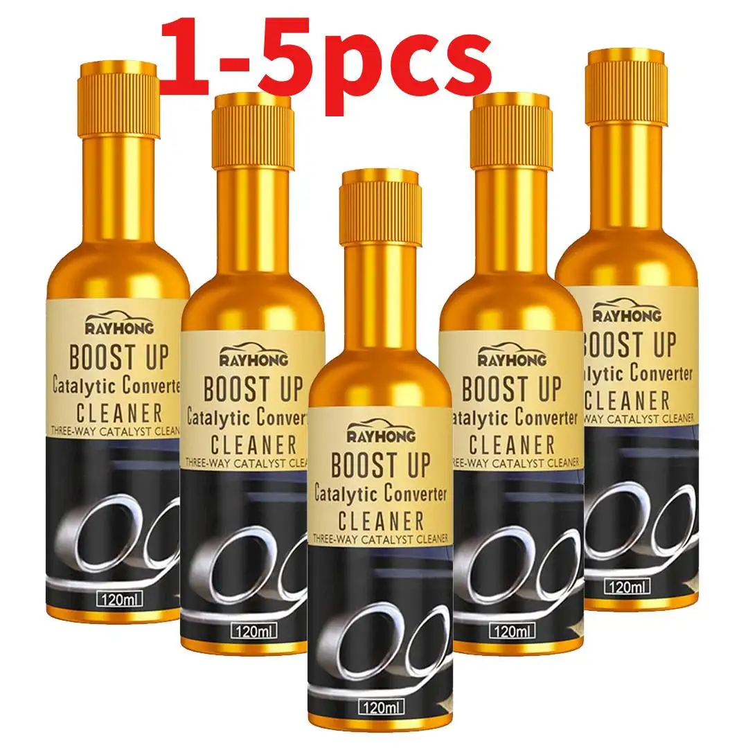 Catalytic Converter Cleaner Engine Carbon Deposit Remover Fuel System Cleaner for Improved MPG and Power Reduces Emissions