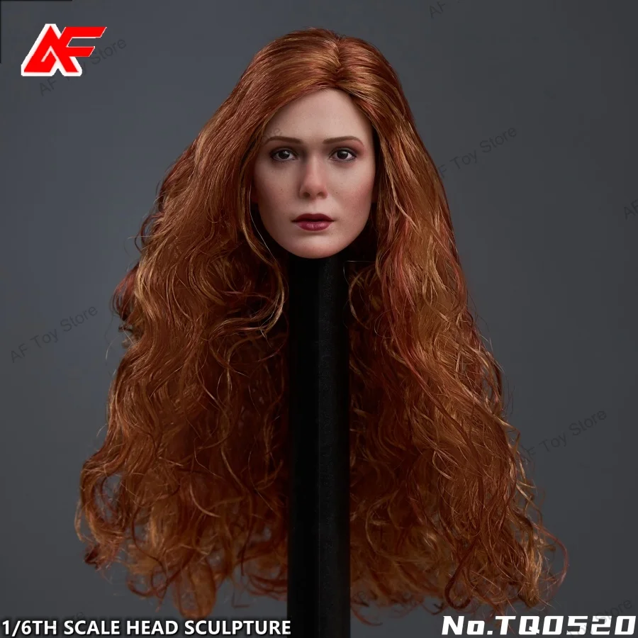 1/6 Schaal Elizabeth Olsen Head Sculpt Model Voor 12 inch TBL JO ANT Vrouwelijke Action Figure Body