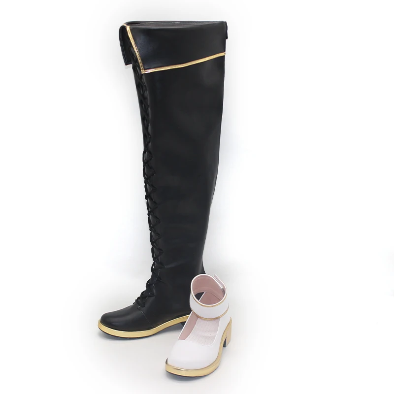 アニメ ラブライブ！ 虹ヶ咲学園アイドル同好会 高崎ゆう コスプレ靴 ブーツ 悪魔と天使の靴 女性パーティー