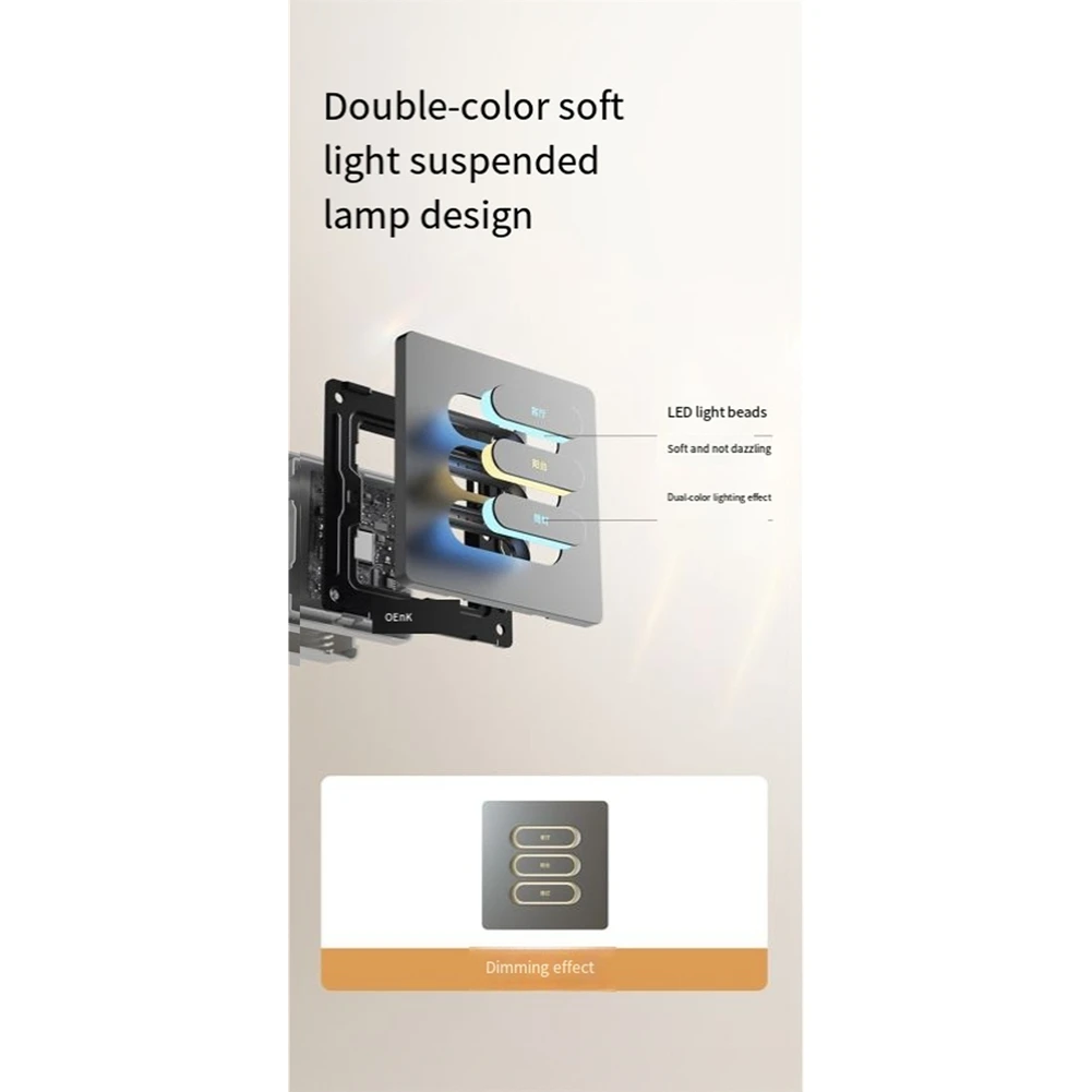 

DIGIT-Smart Switch Tuya Zigbee Voice Control Remote Switch Multi-Control Switch 86 Plate 2 Gang