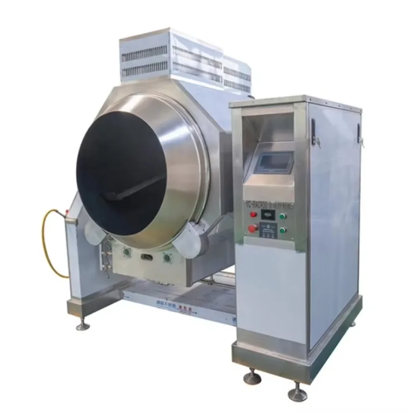 Fully Automatic Gas Stir Fry Machine Commercial Intelligent Multifunctional for Pre cooked Meal Central Kitchen Custom