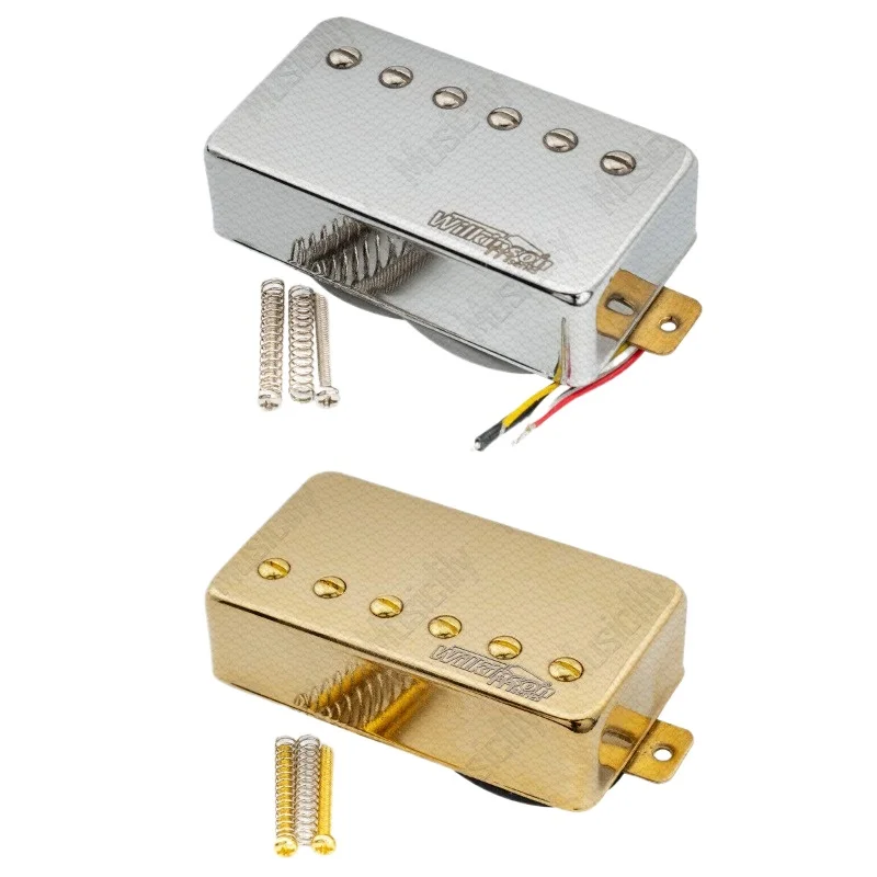 

Комплект звукоснимателей Wilkinson PAF Style Humbucker Alnico 5 с винтажным звучанием для электрогитар в стиле LP, SG, ES, золотой/хромированный