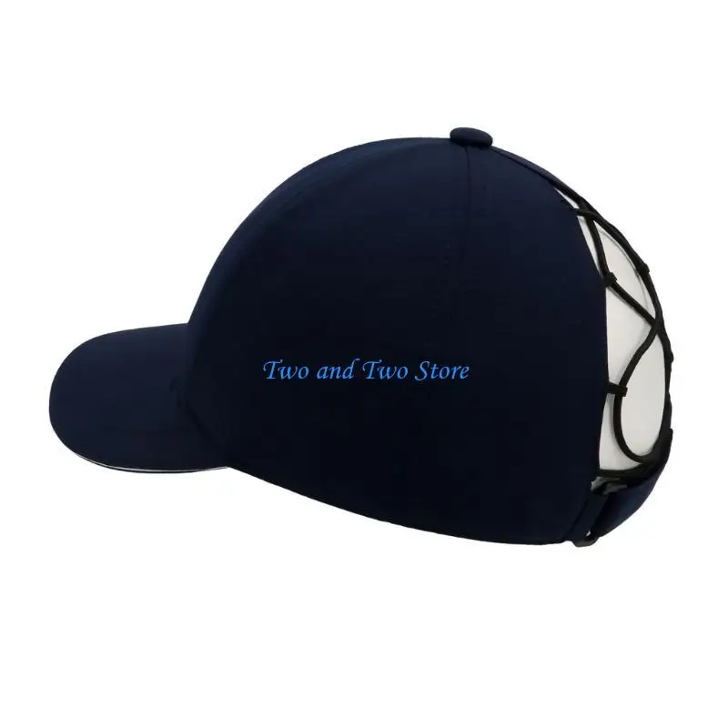 

HX6F Unisex Adjustable Baseball Cap Quick Drying Wide Brim Hat Photo Props Breathable Quick Drying Adults Casual Sport Hat