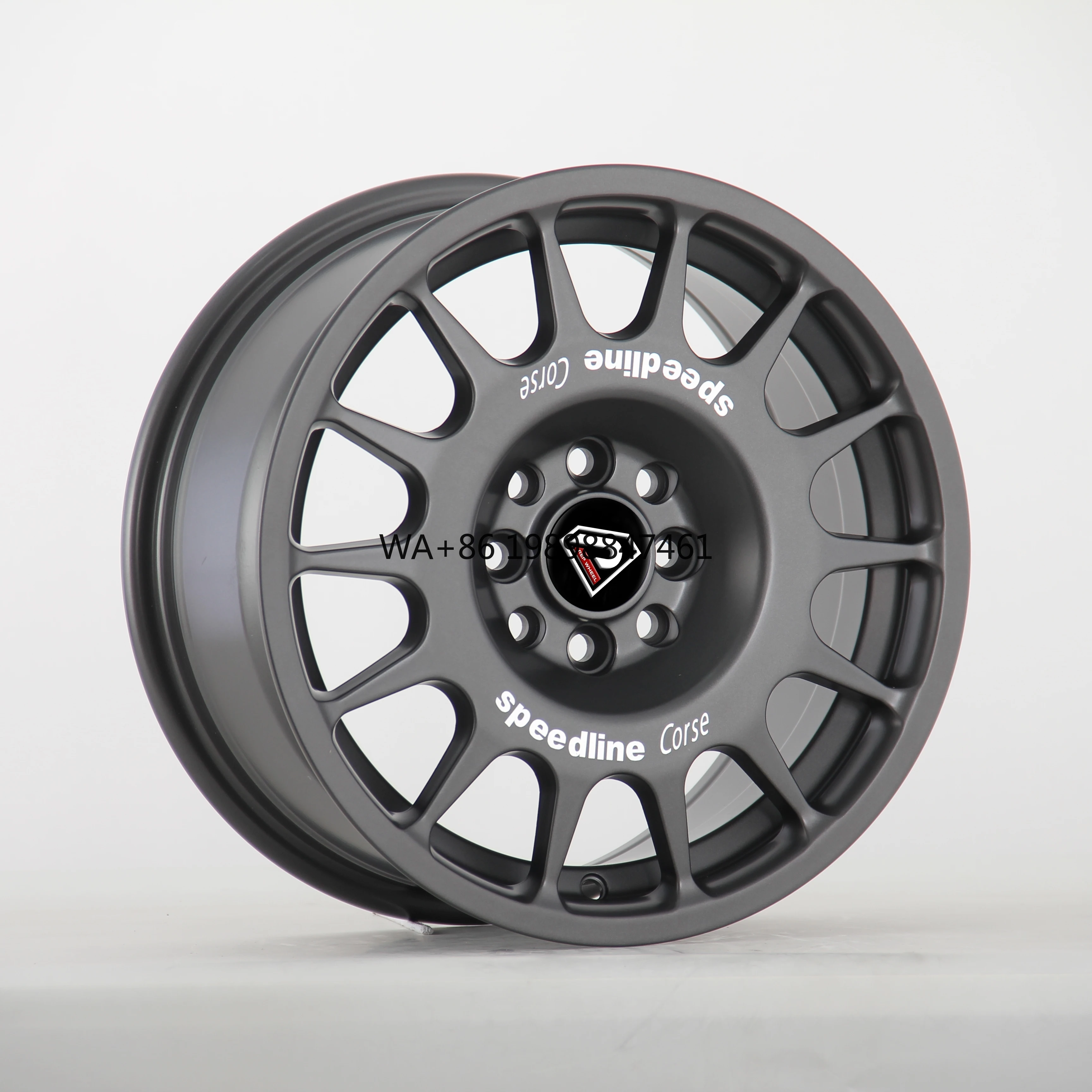 

Wheelshome 328 15x7 Corse Alloy Wheels Popular Design 8 Holes 100-114.3 Multi Spokes New Aluminium Material MOQ 4 Pieces