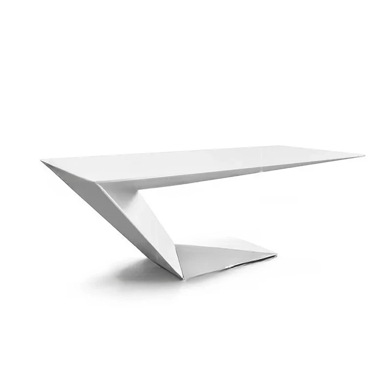 

Italian Desk Modern Minimalist Designer Model Desk Office Creativity Desk Customization