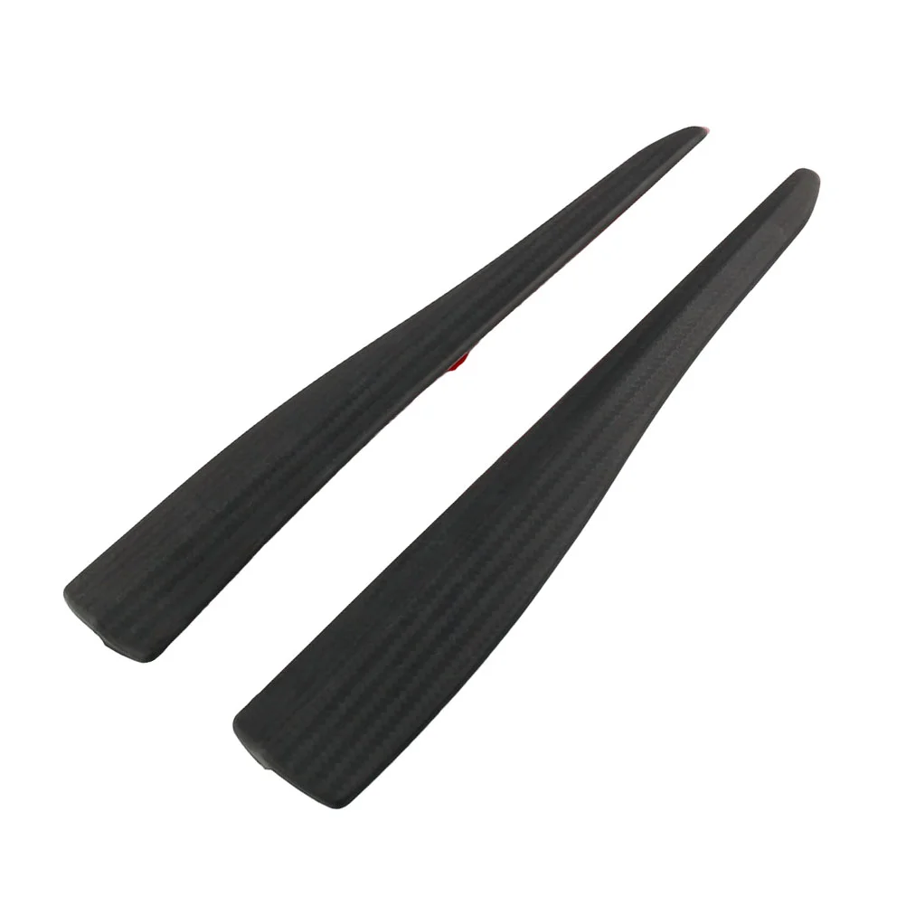 

2PCS 28cm Carbon Fiber Car Anti Scratch Strips Sticker Bumper Protector Auto Body PVC Guard Strip for Car Styling Decorative