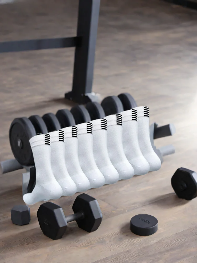 AliExpress WRELS 4 pairs Cycling Socks Running Quick Dry Medium Cylinder Men and Women Sports Fitness in the Tube