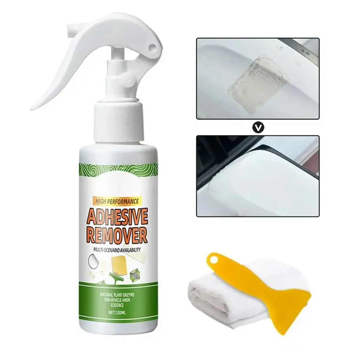 Powerful Auto Sticker Remover Sticky Adhesive Remover Wall Sticker Glue Removal Car Glass Label Cleaner Adhesive Sprays