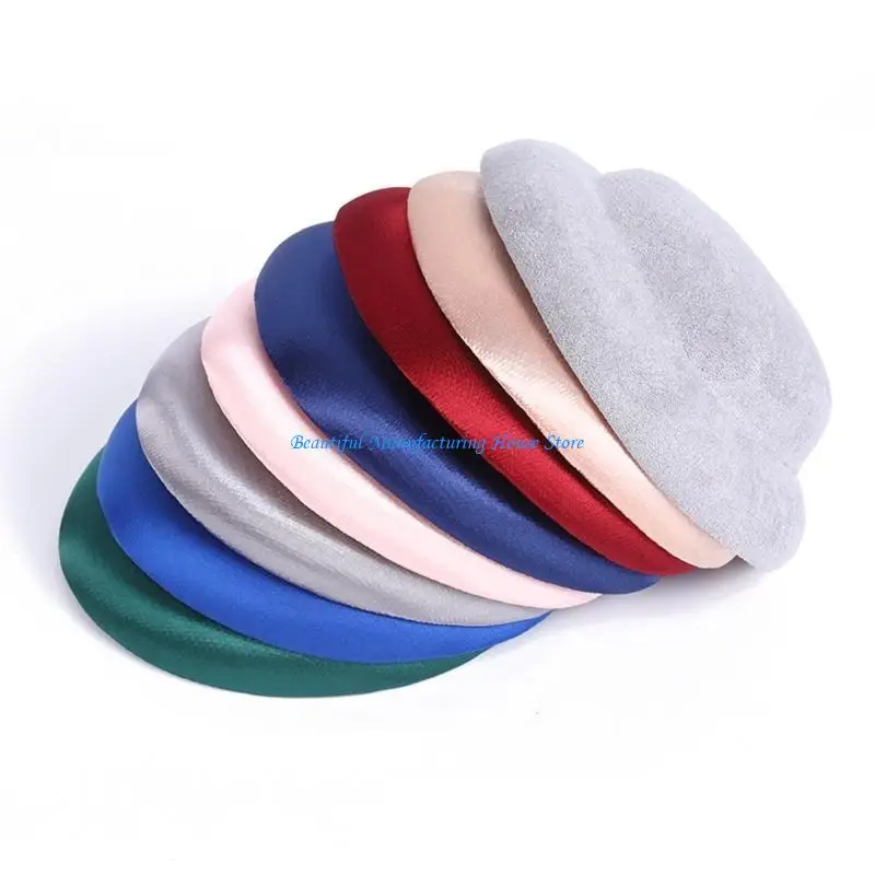

E56A Women Elegant Hat Base Fascinator Hat Base Breathable Wedding Party Hat Base