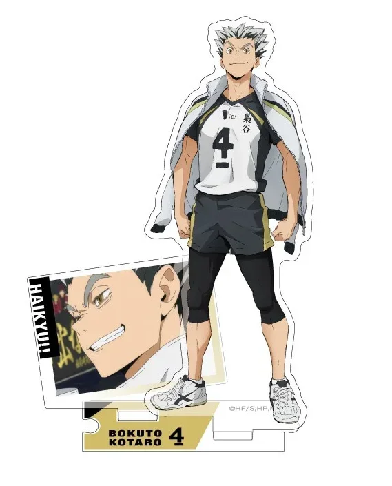 Haikyuu!! Game Kozume Kenma Kuroo Tetsurou Shoyo Hinata Keiji Akaashi Acrylic Stand Doll Anime Figure Model Plate