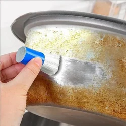 Stainless Steel Stick Stainless Steel Cleaner Brush Stainless Steel Cleaning Brush Kitchen Cleaning Accessories Metal Pot Brush