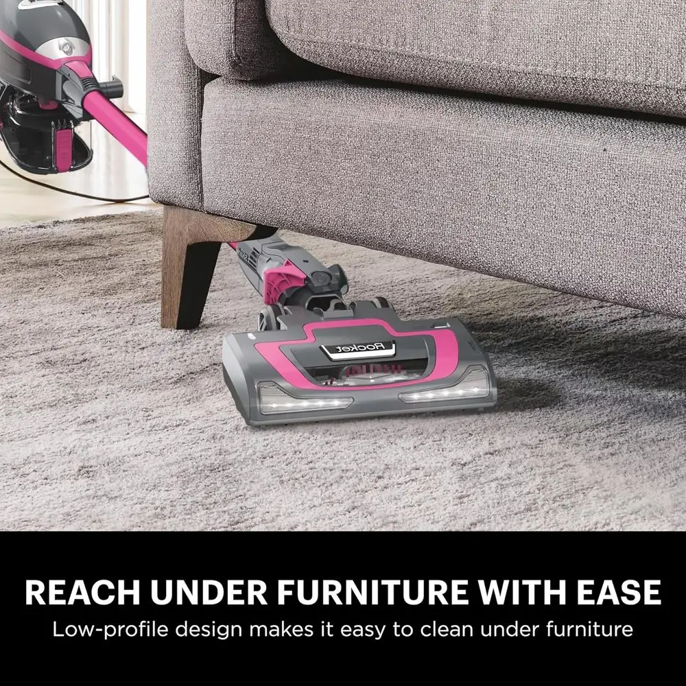 HV371 Rocket Pro DLX Corded Stick, Removable Hand Vacuum, Advanced Swivel Steering, XL Cup, Crevice Tool, Upholstery Tool & Anti