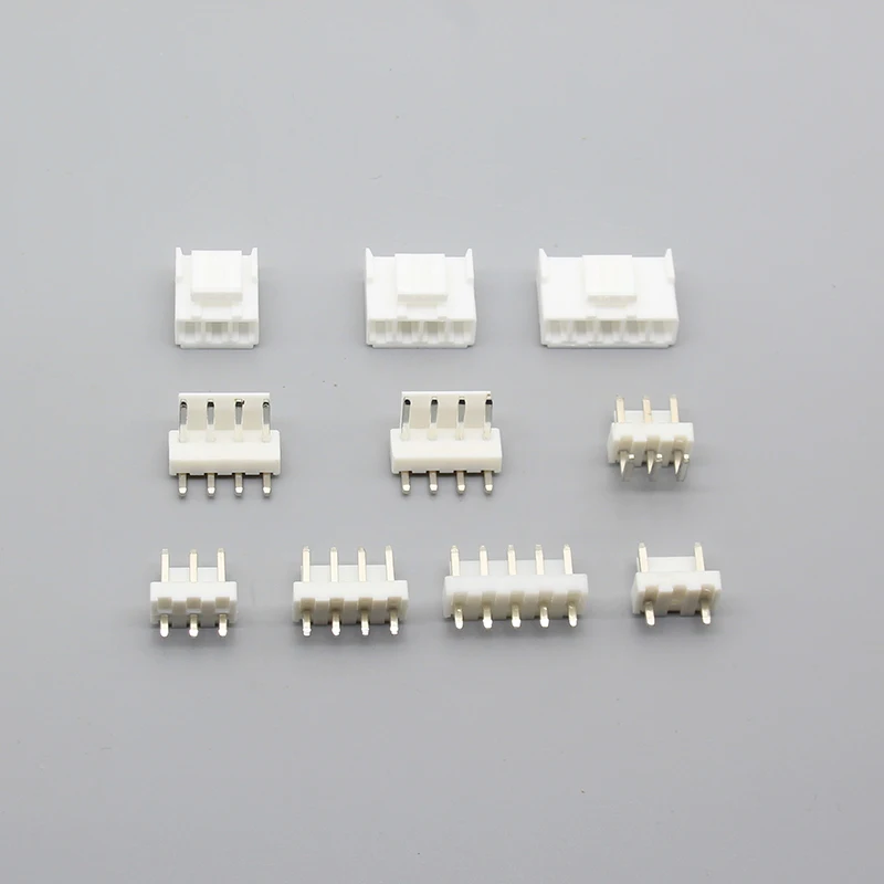 10Pcs Vh 3.96 Plug 3.96mm Vh3.96 Jst Molex Male Female Housing Header Electric Cable Electrical Wire Connector High Curved