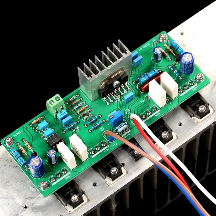 【 Super Transparent * 2020 Edition 】 UPC1298V Push 2 Pair Mono Amplifier Board PK LM3886