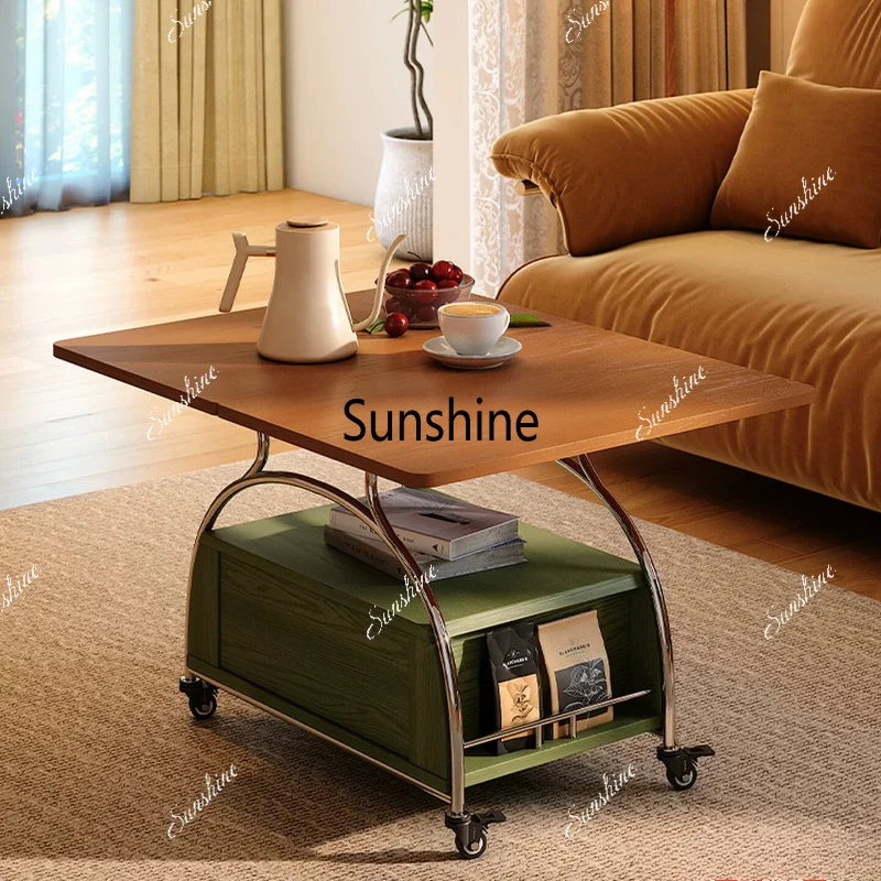 Bauhaus coffee table, small apartment coffee table can be moved
