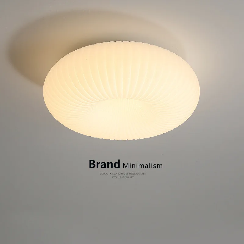 

Modern Round LED Ceiling Light 220v 30w led Bedroom Lamp Three led Color Milk White PVC Children's Kids' Room Round Lamp D30cm