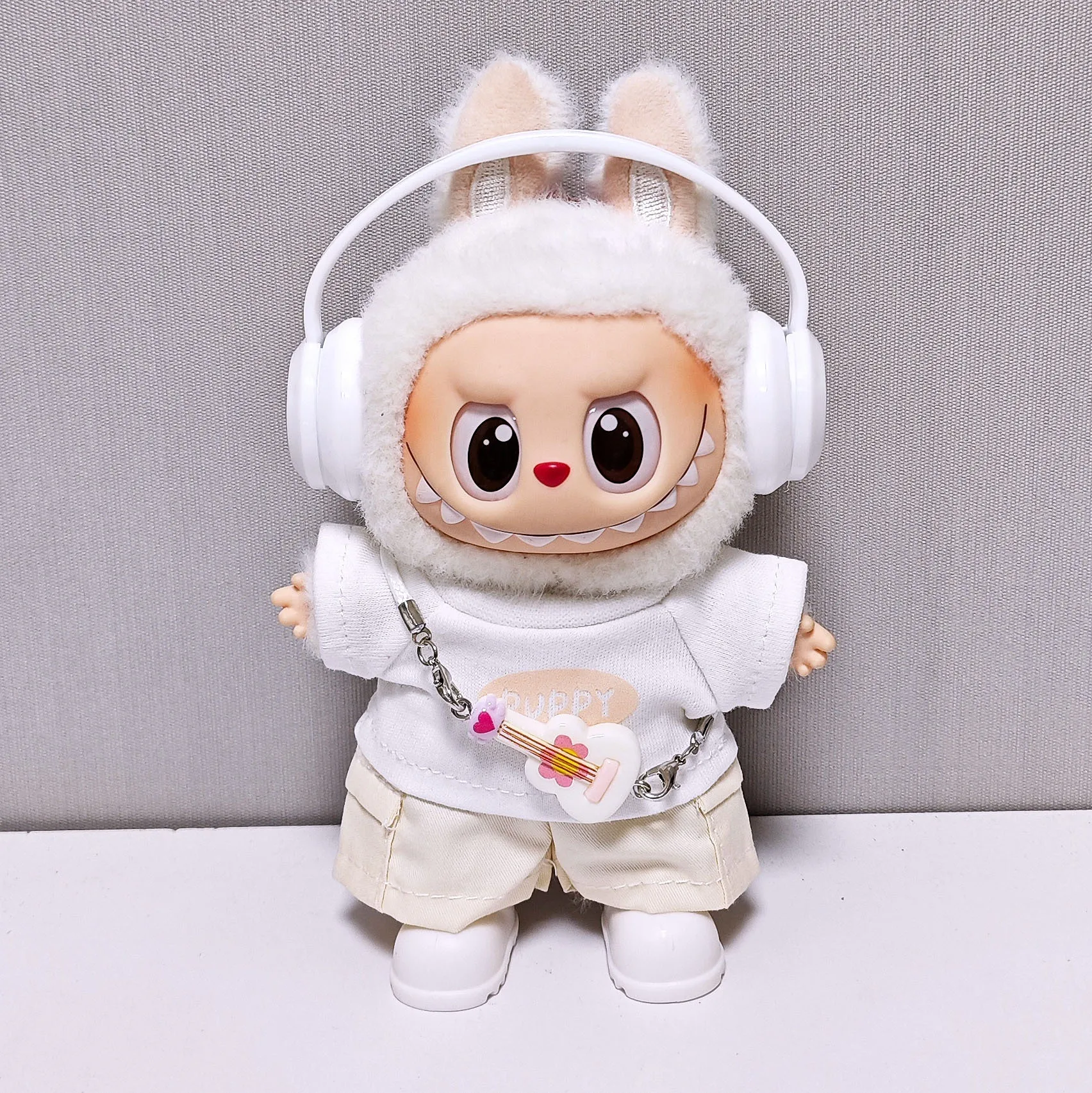 For Labubu Select High-quality Doll Clothing 15-17CM Casual Wear Set - 6-piece Set Labubu Universal Clothing