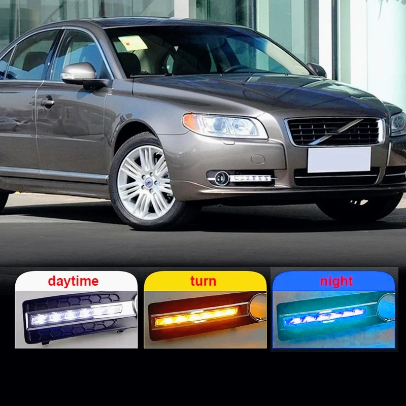 

2pcs For Volvo S80/S80L 2009-2013 DRL Streamer Light Modification LED