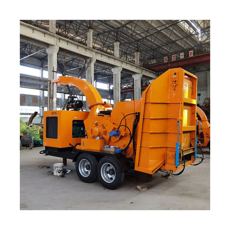 2025Forestry Macchinari Cippatrice per legno Macchina frantoio per legno Cina Prezzo di fabbrica Cippatrice per legno diesel