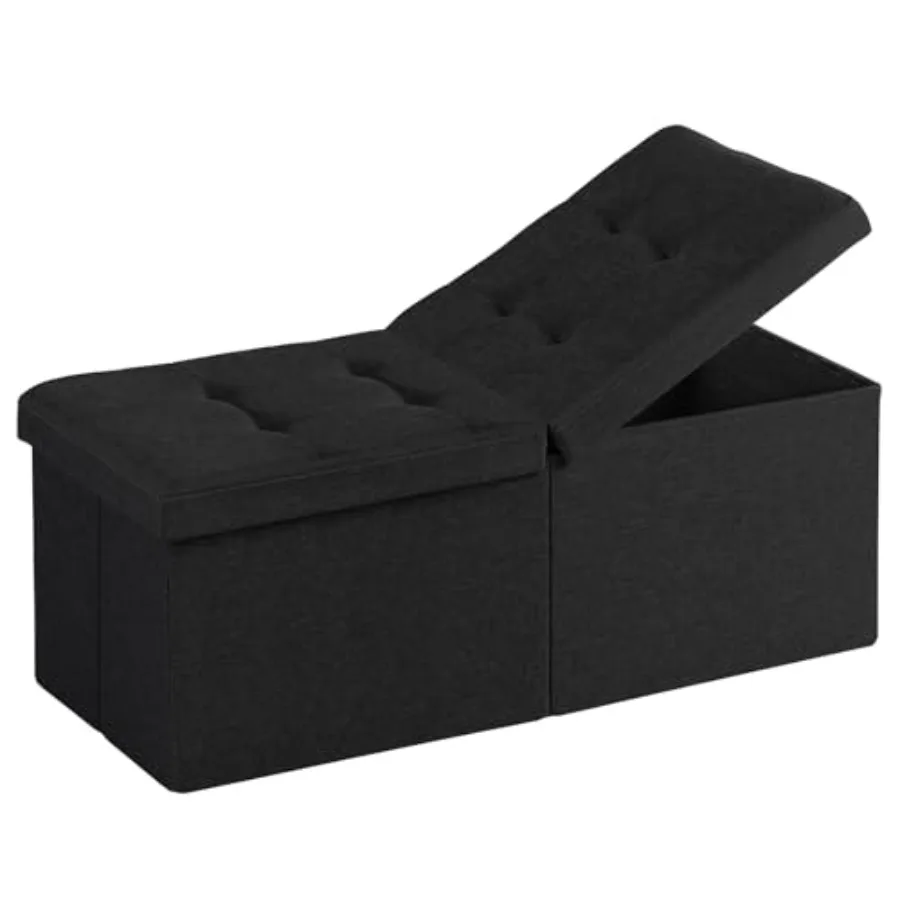 

35-дюймовая скамья-пуф с отсеком для хранения, подставка для ног, прикроватная скамья, журнальный столик для гостиной, спальни, прихожей