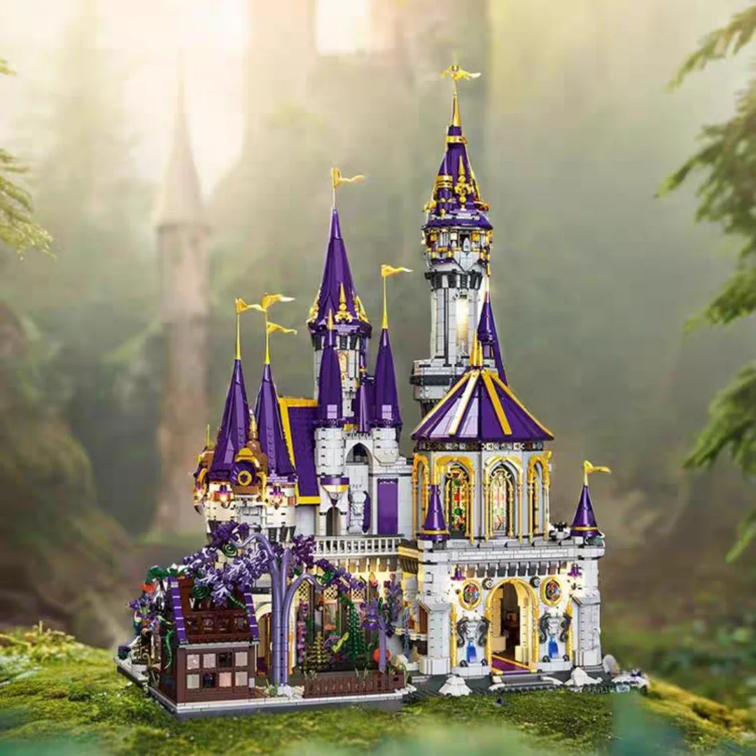 8510PCS Magic Castle Building Blocks MOC Building Model Kit High Difficulty Assembly Bricks Kids Educational Toys Halloween Gift