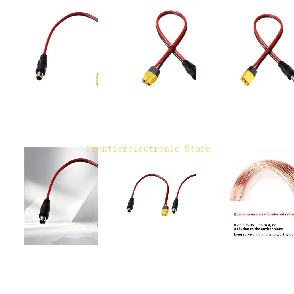 G8DB XT60H Female To Dc8020 Male Wire 30CM For Battery Device Outdoor Energy