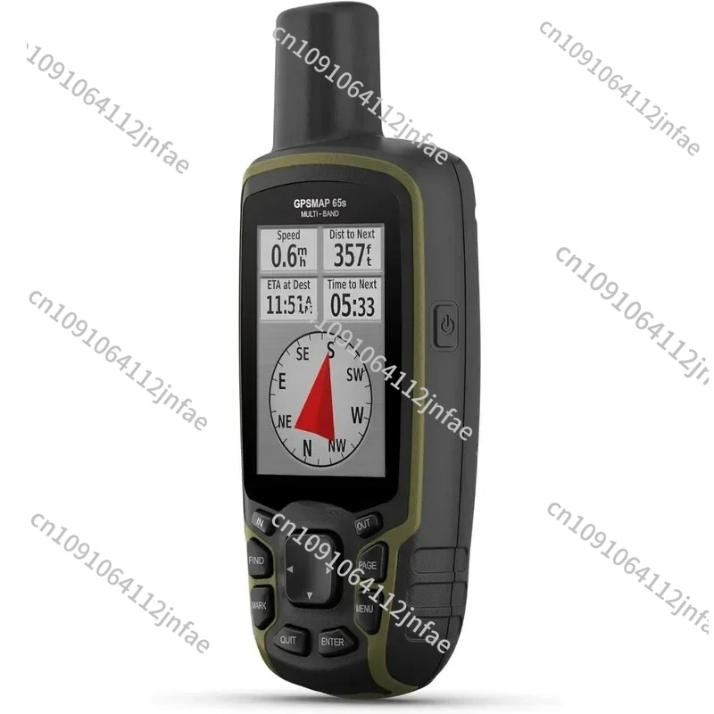 

GPSMAP 65S, Button-Operated Handheld With Altimeter And, Expanded Satellite Support