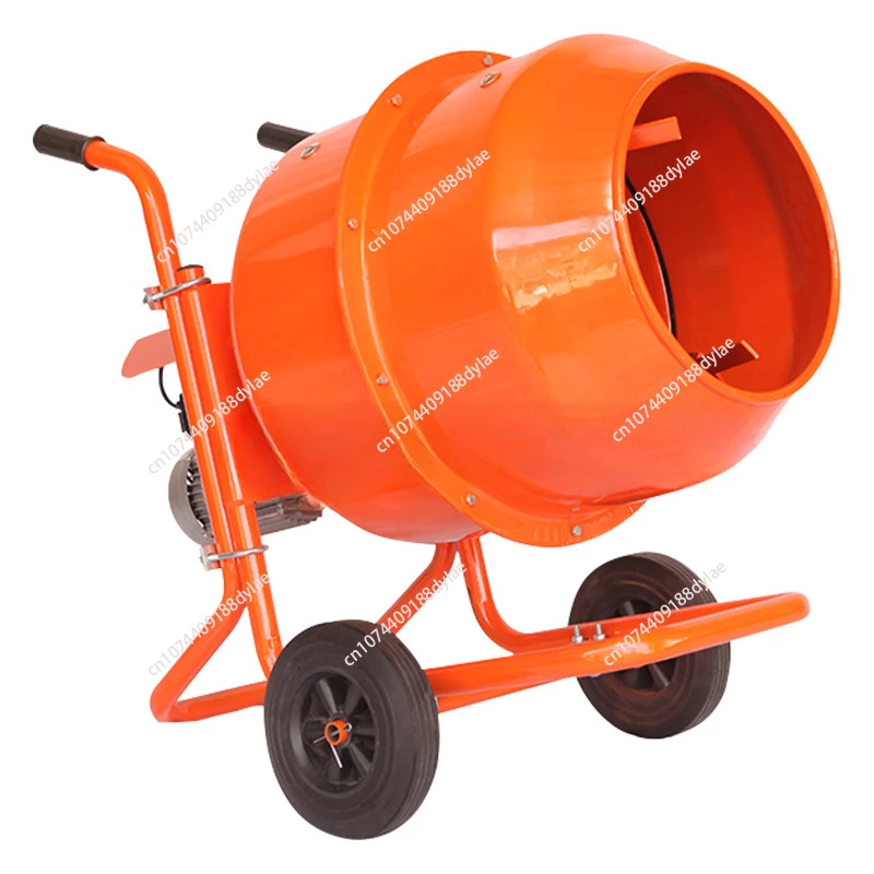 For Wholesale Household Building Cement Mixer Hand Push Feed Concrete Mortar Mixer Small Stirrer 350l